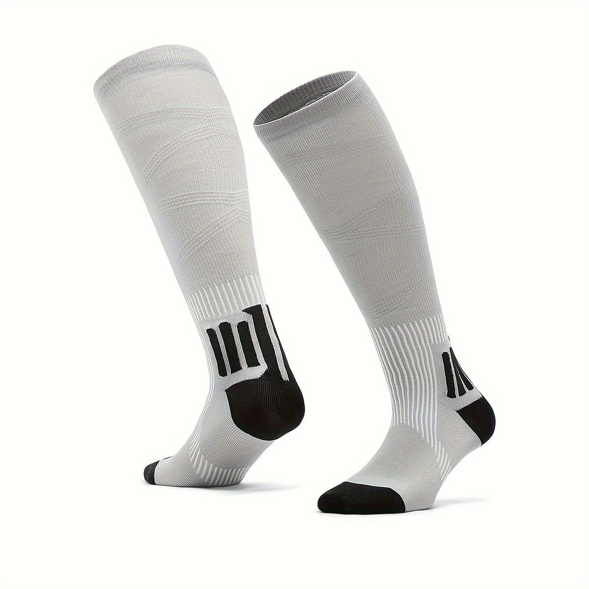 Men's Compression Sport Socks Nylon Blend Sweat Absorbing Breathable Socks