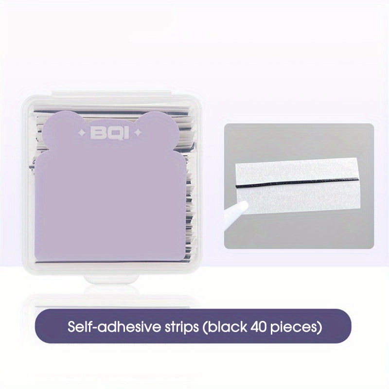 Self Adhesive Lash Strips for Flawless False Eyelash Application