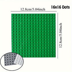 5pcs Collage Building Blocks Pellet Base Board Set