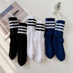 3 Pairs High Performance Athletic Crew Socks