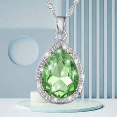 Emerald Necklace Pendant for Christmas Birthdays & More