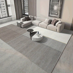 Modern Geometric Area Rug Non Shedding Floor Carpet Machine Washable