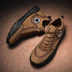 Men's Ankle Boots Casual Walking Sneakers Rubber Sole