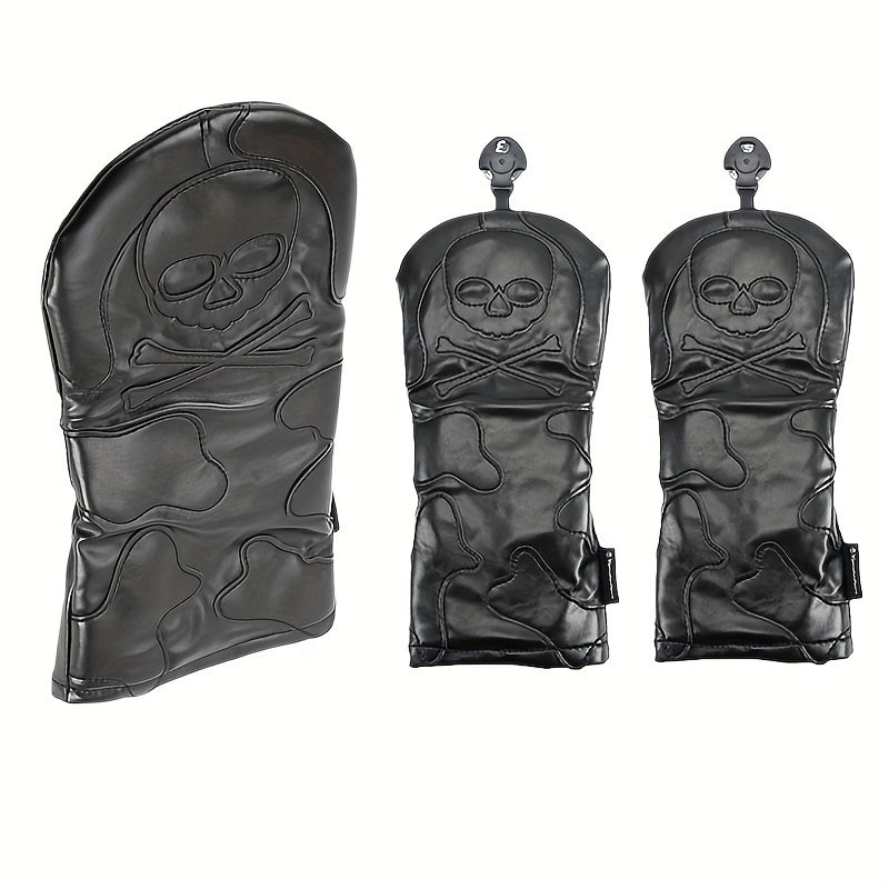 Skull Pattern Golf Putter Head Cover - Golf Club Supplies
