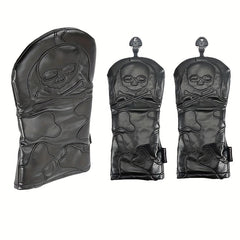 Skull Pattern Golf Putter Head Cover - Golf Club Supplies