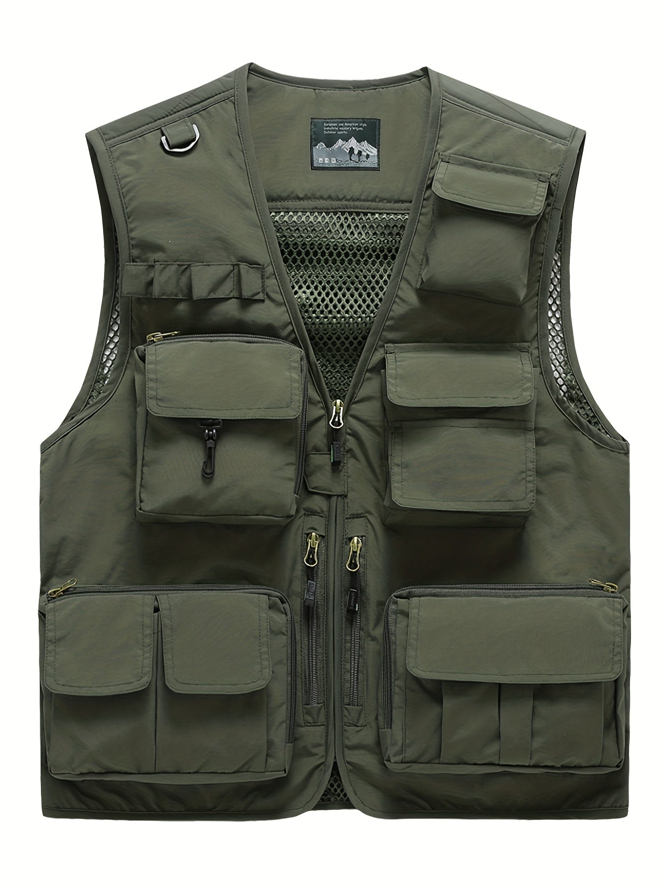 Mesh Vest with Pockets for Outdoor Activities