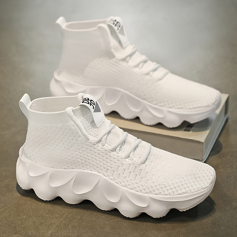Soft Thick Sole Mesh Breathable Running Shoes Comfortable Sneakers