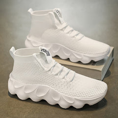 Soft Thick Sole Mesh Breathable Running Shoes Comfortable Sneakers