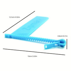 Creative Zipper Bookmark Reading Memo Notepad Marking Student