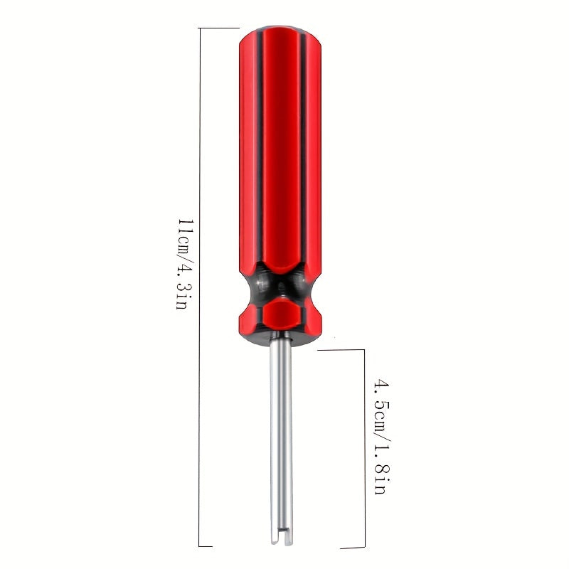 Car Tire Valve Core Installation Tool Set Screwdriver Wrench
