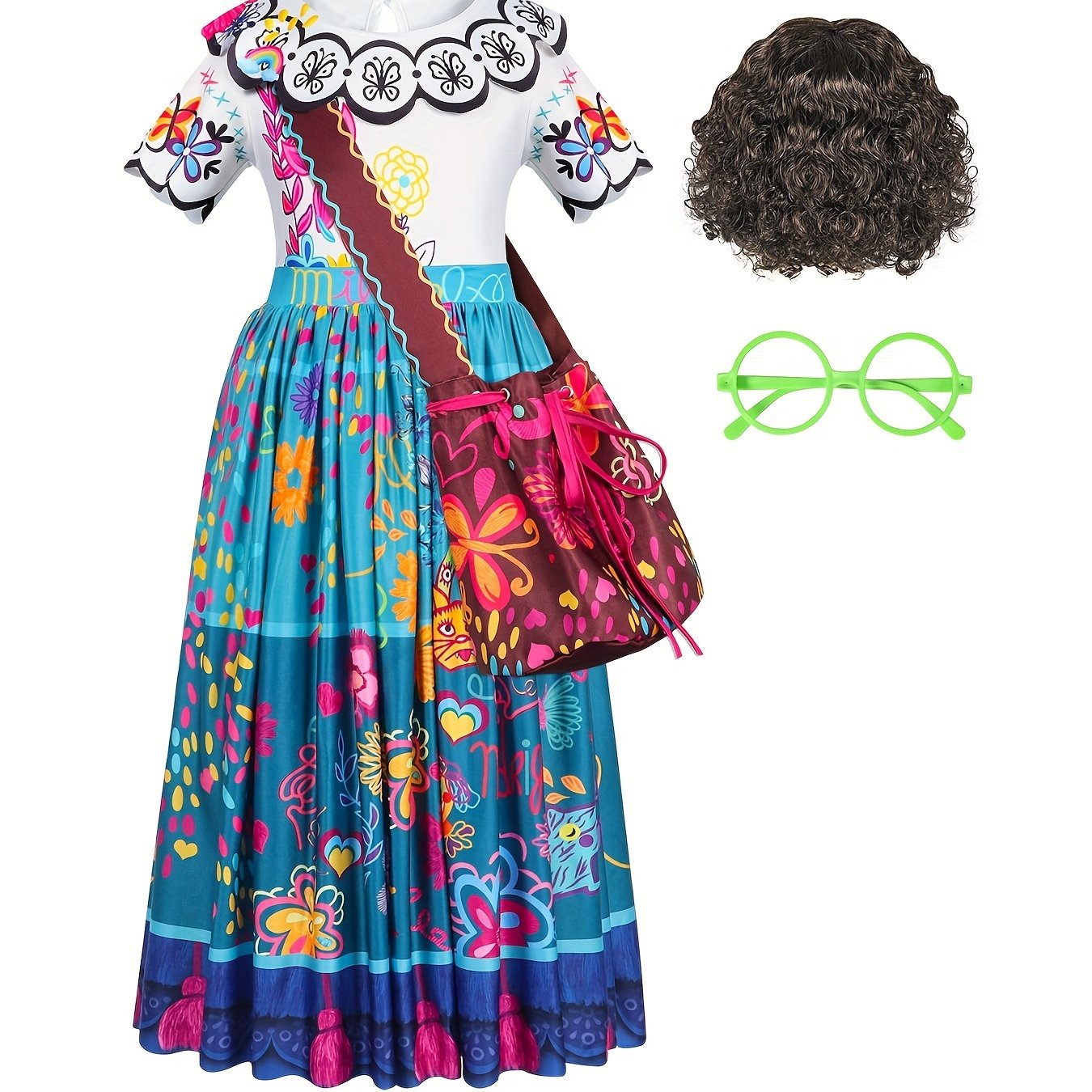 Girls Princess Dress TV Costume Birthday Party Halloween Cosplay Clothes