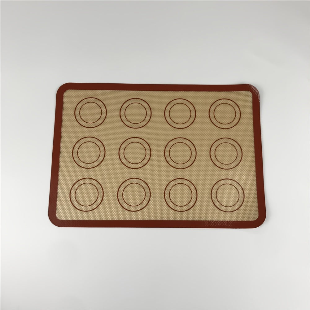 5pc Silicone Baking Mat Set Oven Kneading Pad Air Frying Pan Mat