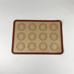 5pc Silicone Baking Mat Set Oven Kneading Pad Air Frying Pan Mat