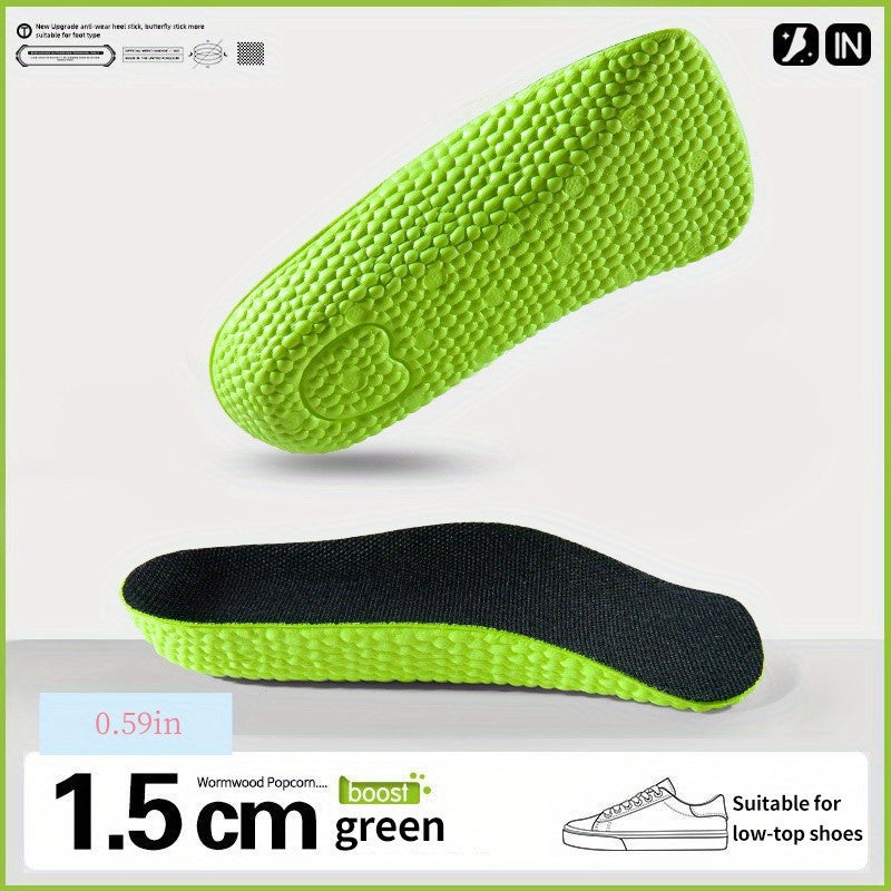 Height Increase Insoles Arch Support Orthopedic Memory Foam Shoe Pads