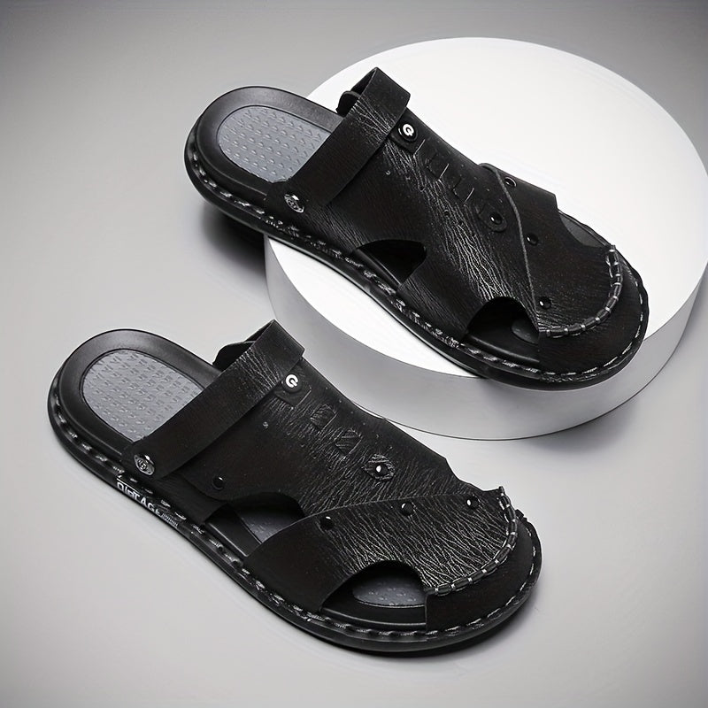 Men's Hollow Out Sandals Non Slip Closed Toe Shoes