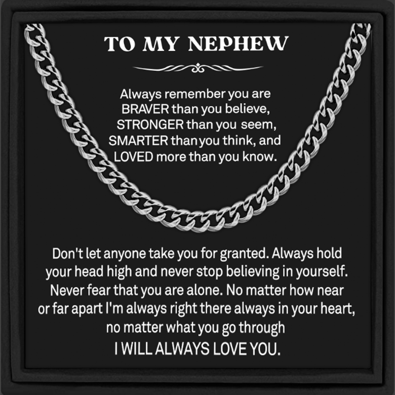 Boys Stainless Steel Hip Hop Chain Necklace for Party