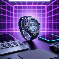 Youth Waterproof Sport Watch with Alarm, Stopwatch, Digital Display