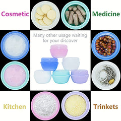 Travel Storage Box Lightweight Cosmetic Container Cream Organizer