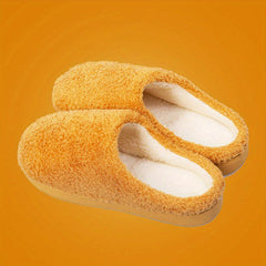 Women's Solid Warm & Comfy Slippers Soft Fleece Footwear