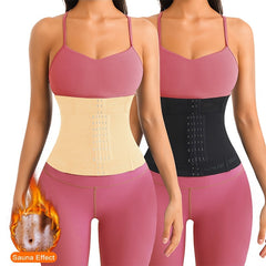 Adjustable Hourglass Waist Trainer Slimming Cincher Metal Boning