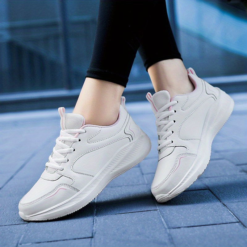 Waterproof Lace Up Running Shoes for Women