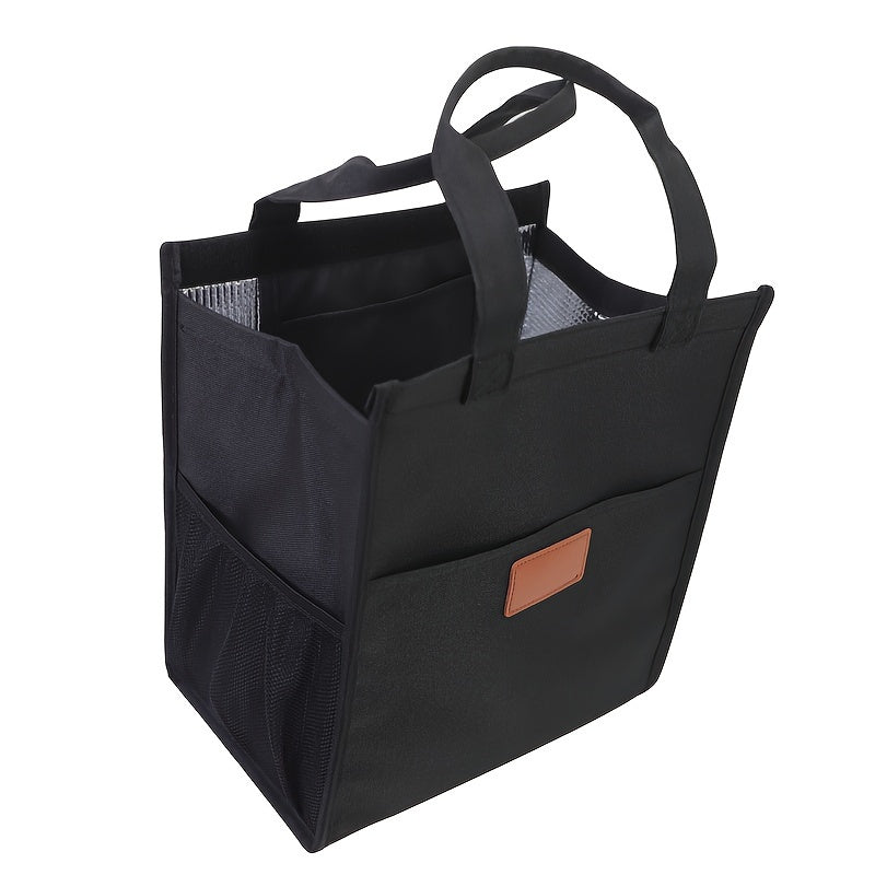 Large Capacity Insulated Lunch Bag Portable Thermal Tote for Outdoo