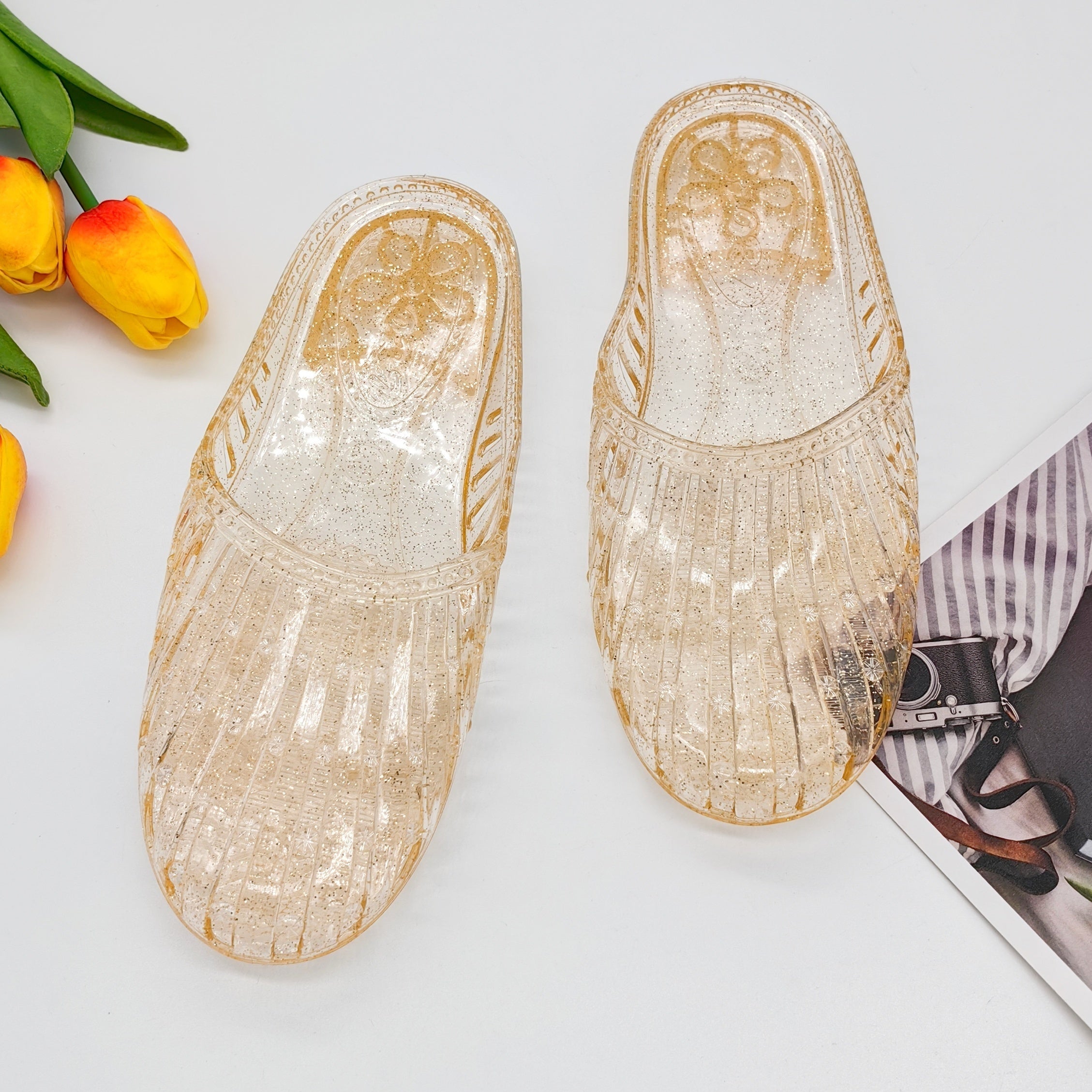 Women's Stylish Hollow Out Slides Outdoor Shoes