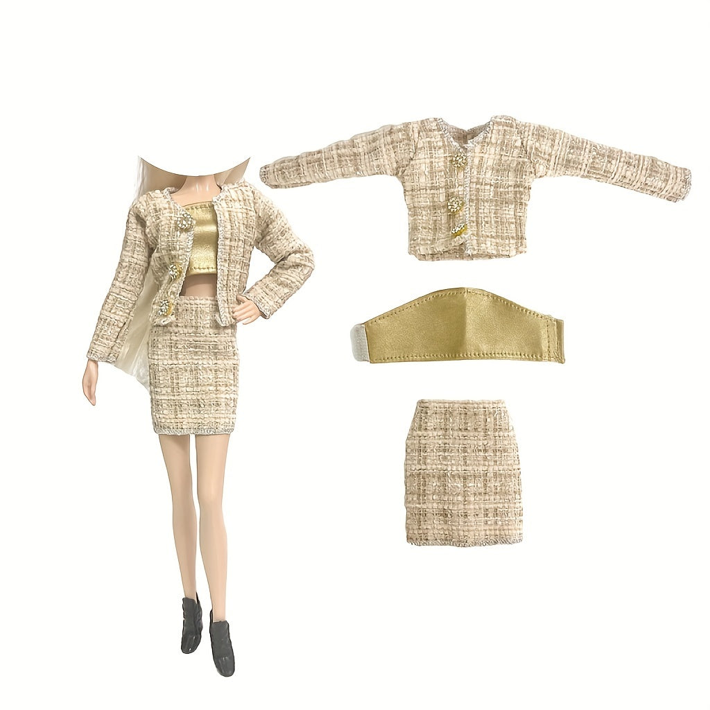 Office Ladies Costume Party Outfit for 1/6 Dolls