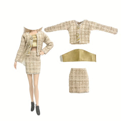Office Ladies Costume Party Outfit for 1/6 Dolls