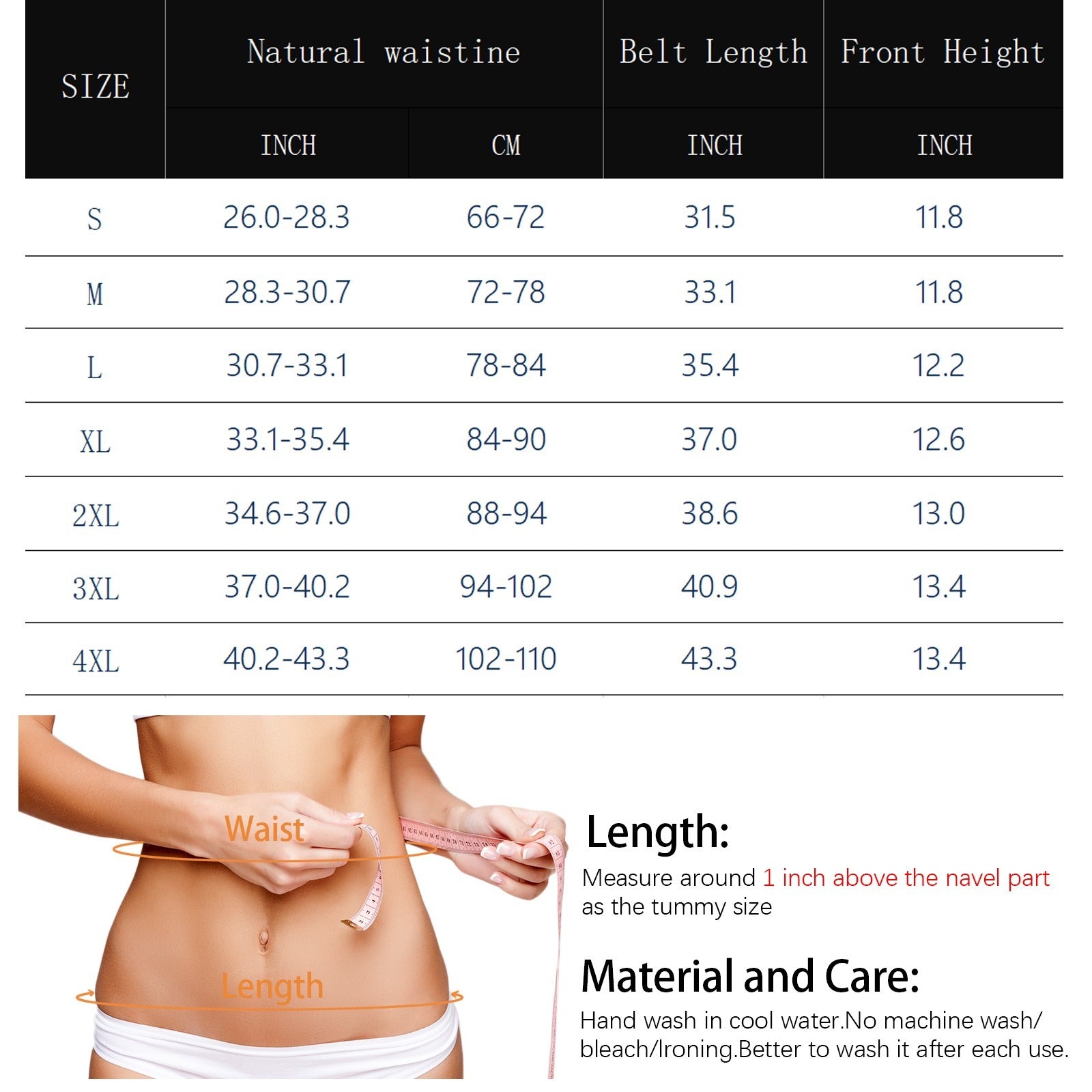 TELALEO Neoprene Waist Trainer - Size Up for a Figure-Enhancing Fit