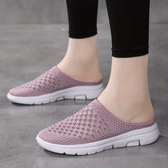 Knitted Slip On Breathable Slippers Women's Footwear