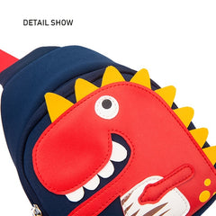 Unisex Kids 3D Dinosaur Crossbag Waterproof Large Capacity Sling Bag