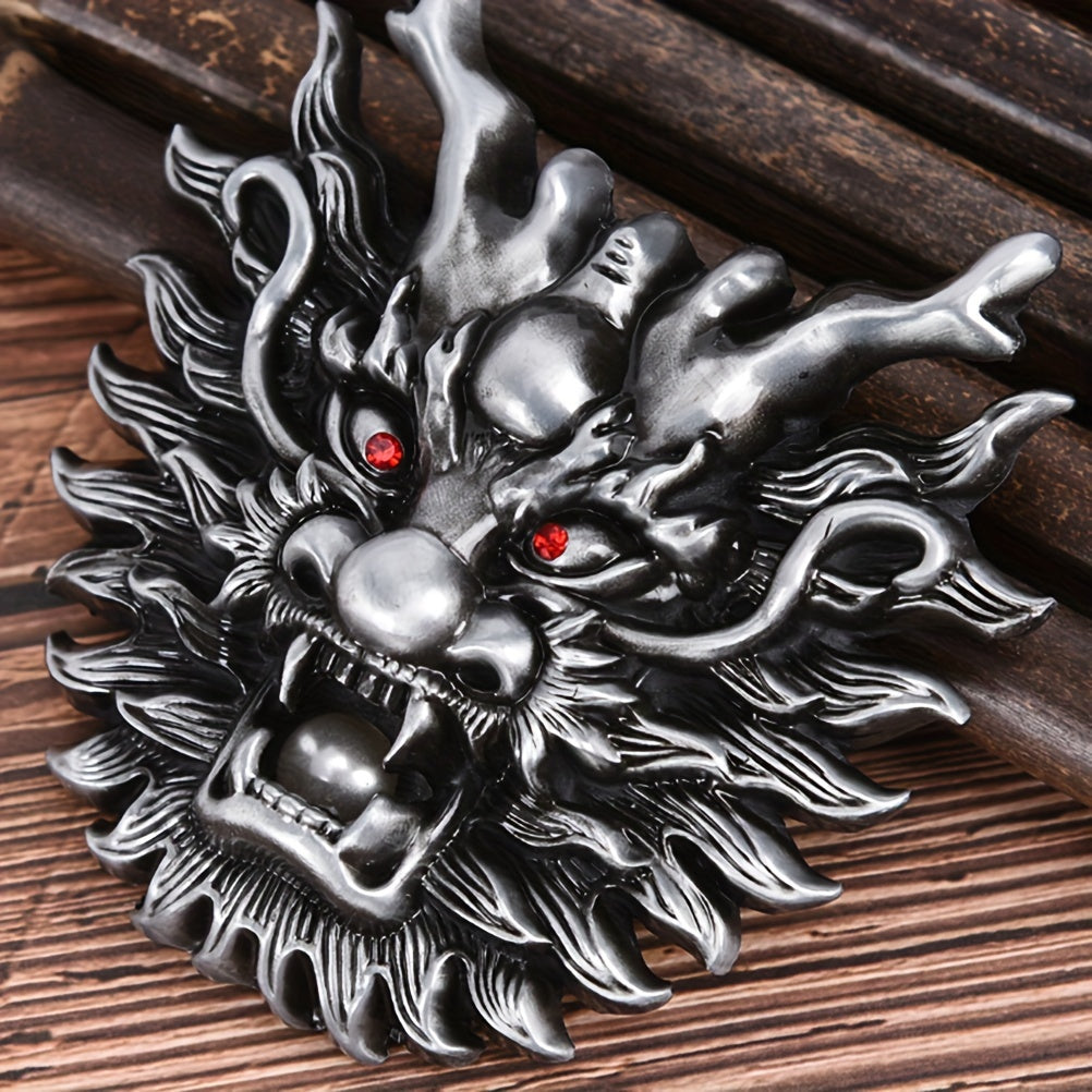 3D Angry Lion Belt Buckle For Men 3 Wide Belt Repair Replacement