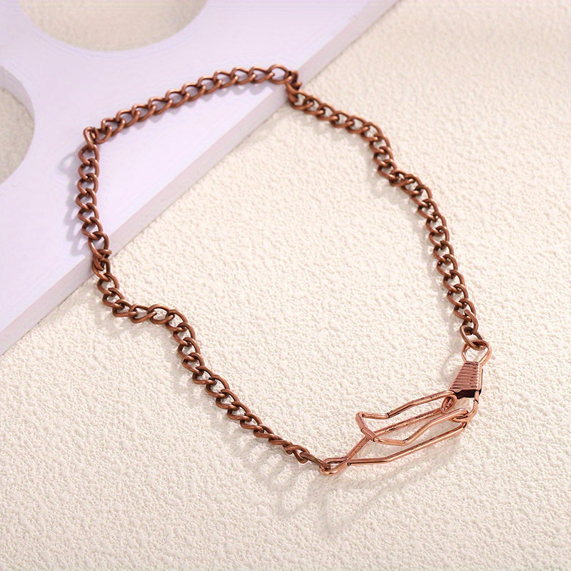 Vintage Metal Clip Pocket Watch Chain Accessory for Pocket Watch