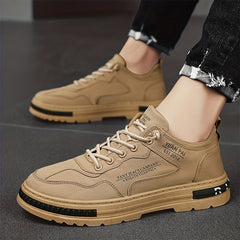 Men's Casual Skate Shoes Lace up Walking Sneakers