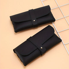 Litchi Embossed Glasses Bag PU Leather Sunglasses Case