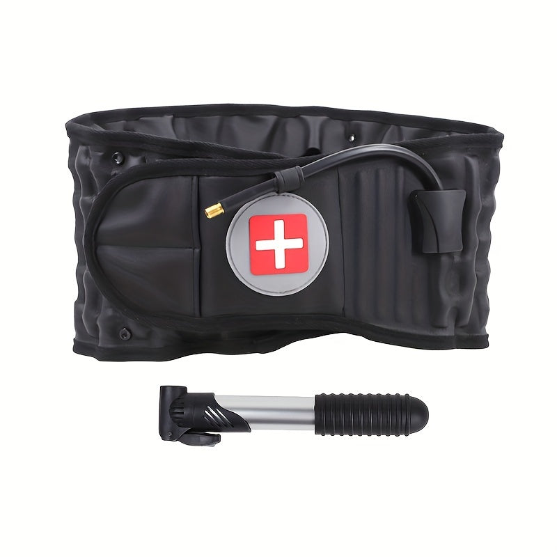 Inflatable Waist Protection Belt Set with Air Pump