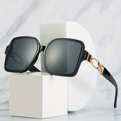 Large Square Frame Sunglasses For Women Men UV400