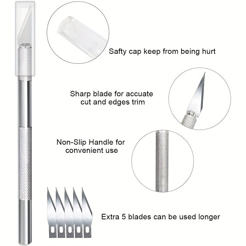 13-Piece Car Wrapping Tool Kit with Engraving Cutter & Vinyl Cutter