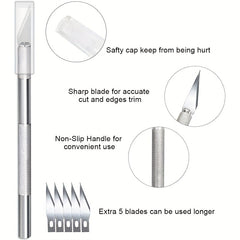 13-Piece Car Wrapping Tool Kit with Engraving Cutter & Vinyl Cutter