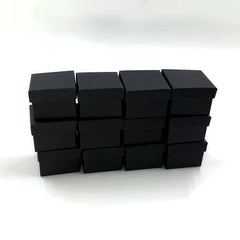 12pcs Classic Ring Box Jewelry Packaging Box Wedding Decor