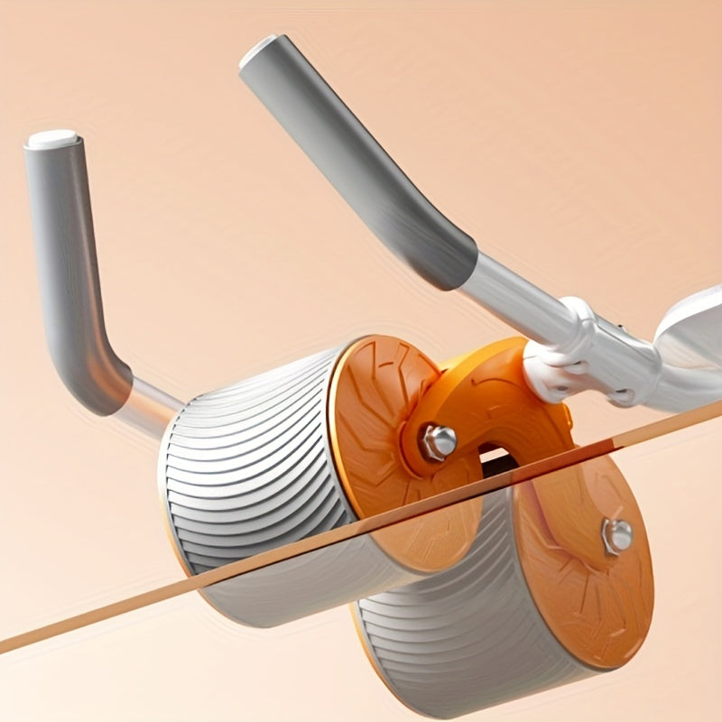 Ab Roller Wheel with Dual Wheels and Comfortable Handle