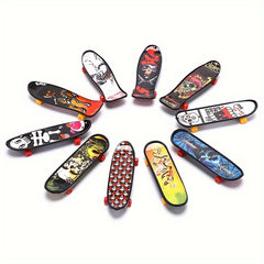 1pc Mini Skateboard Finger Skateboard Novelty Toy