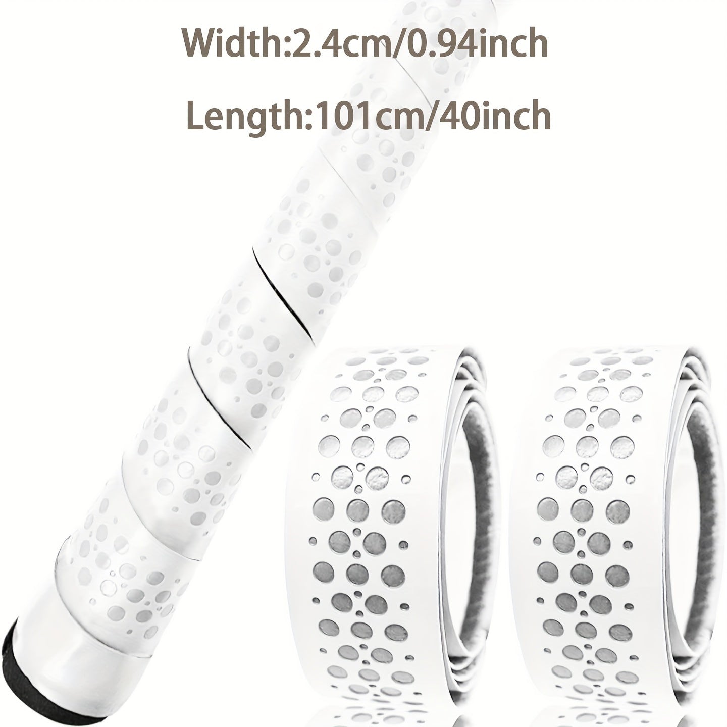 2pcs 40 Inch 1 75mm Baseball Bat Grip Tape Soft And Shock Absorbing