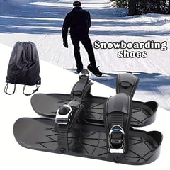 Adjustable Mini Skiing & Skating Snow Shoes Small Snowboard Sports Skiing Boots