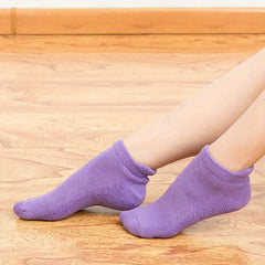 Pilates Socks Low Cut Non Slip Dance Socks Yoga Barre Ballet