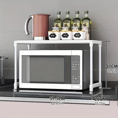 2 3 Layer Microwave Oven Rack Kitchen Storage Rack Spice Box Storage Rack