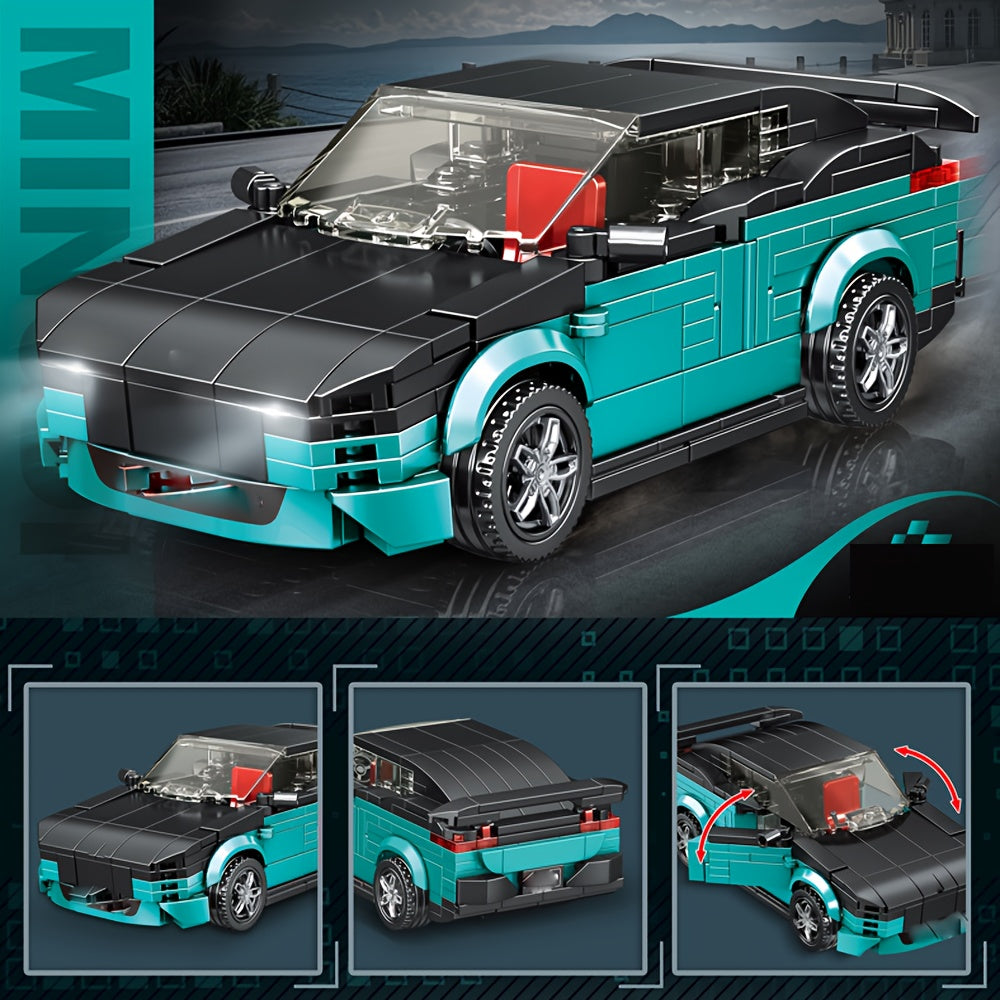 Sports Car Model Building Set - High ABS Plastic - Ideal Gift