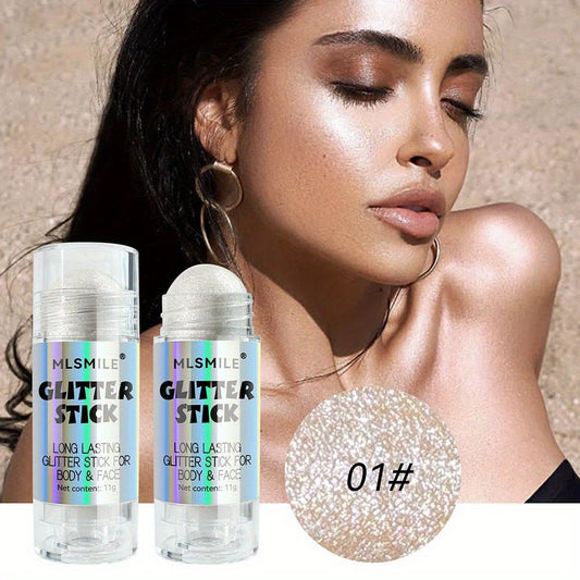 11g Glitter Highlighter Stick, Three-dimensional Contouring