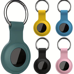 AigTag Car Key Chains for AirTag - 4pcs Silicone Holder Cases
